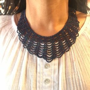 Blue shakira necklace